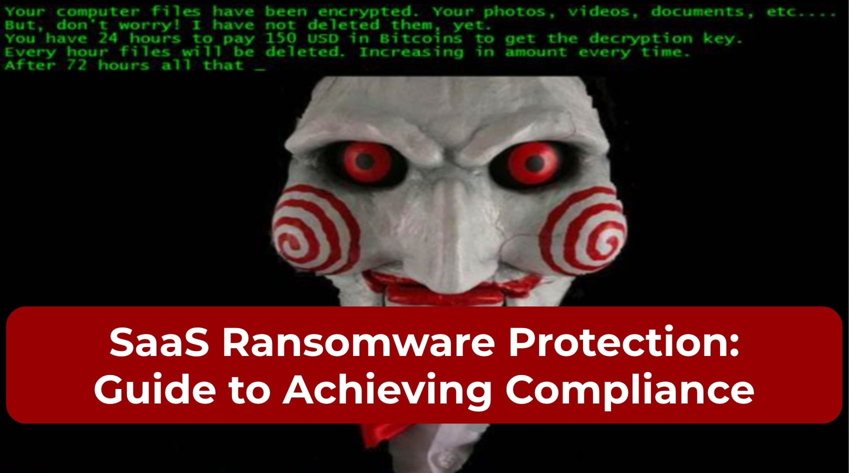 SaaS Ransomware Protection: Guide to Achieving Compliance