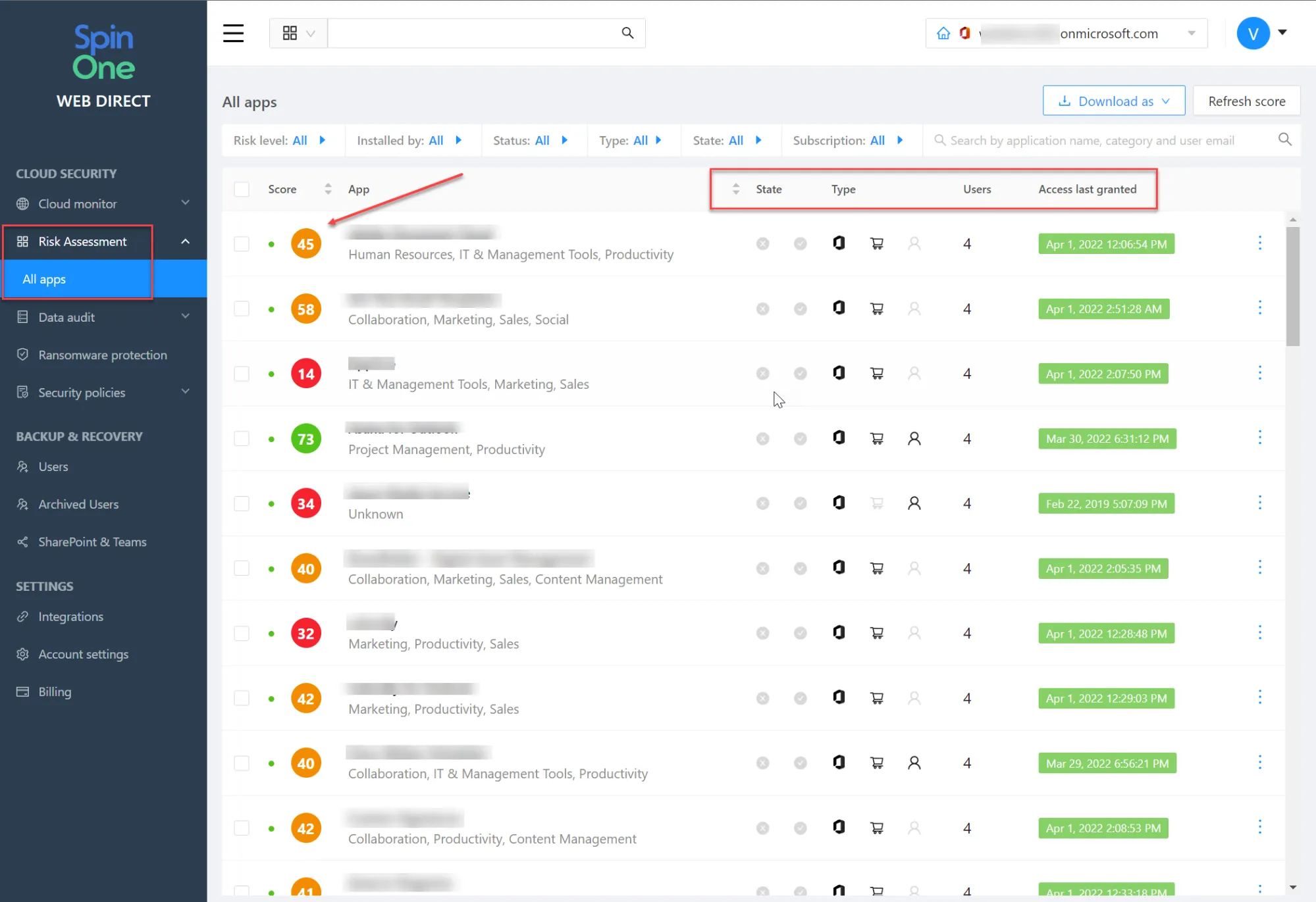 SaaS Application Security for Google Workspace & Office 365