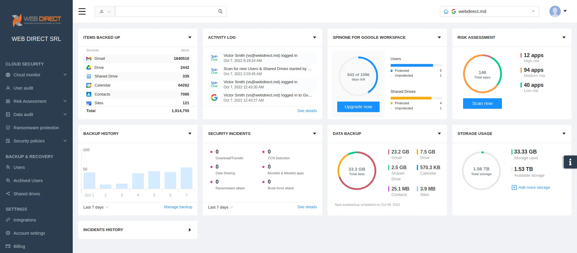 Top SaaS Data protection challenges - how to Protect SaaS Data with SpinOne