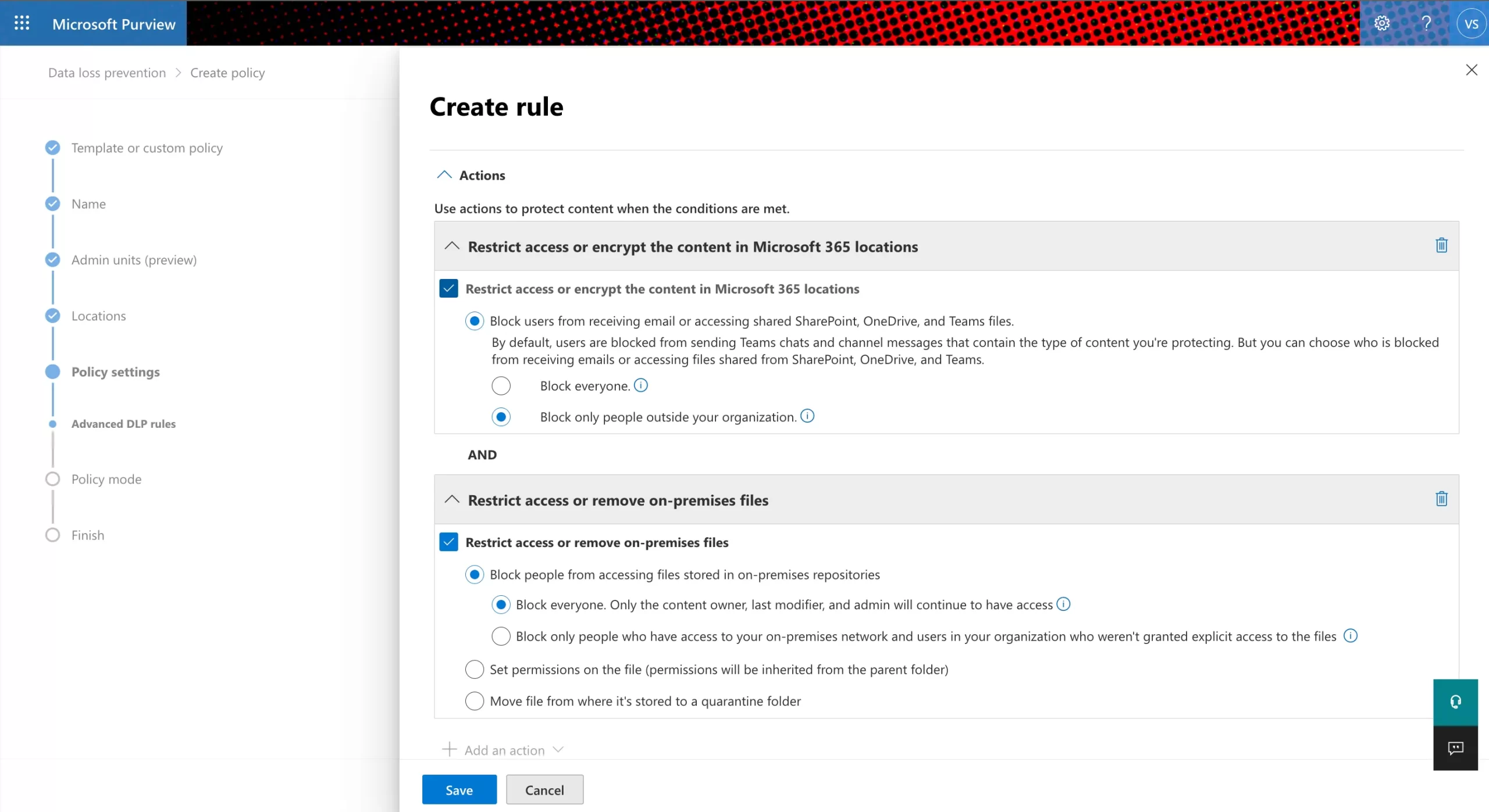 Microsoft 365 Data Loss Prevention 