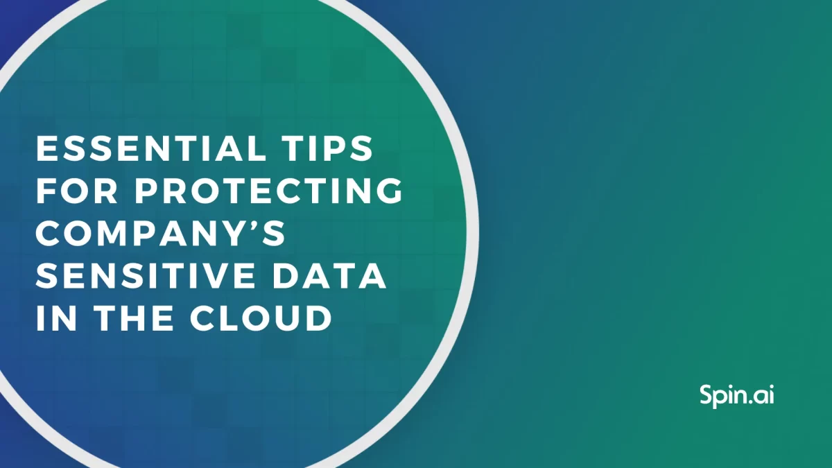 Essential Tips for Protecting Company’s Sensitive Data in the Cloud