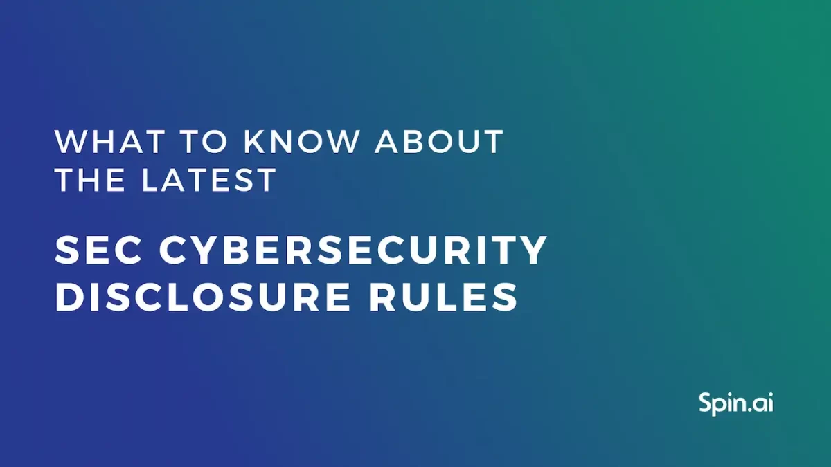 Sec Cybersecurity Disclosure Rules