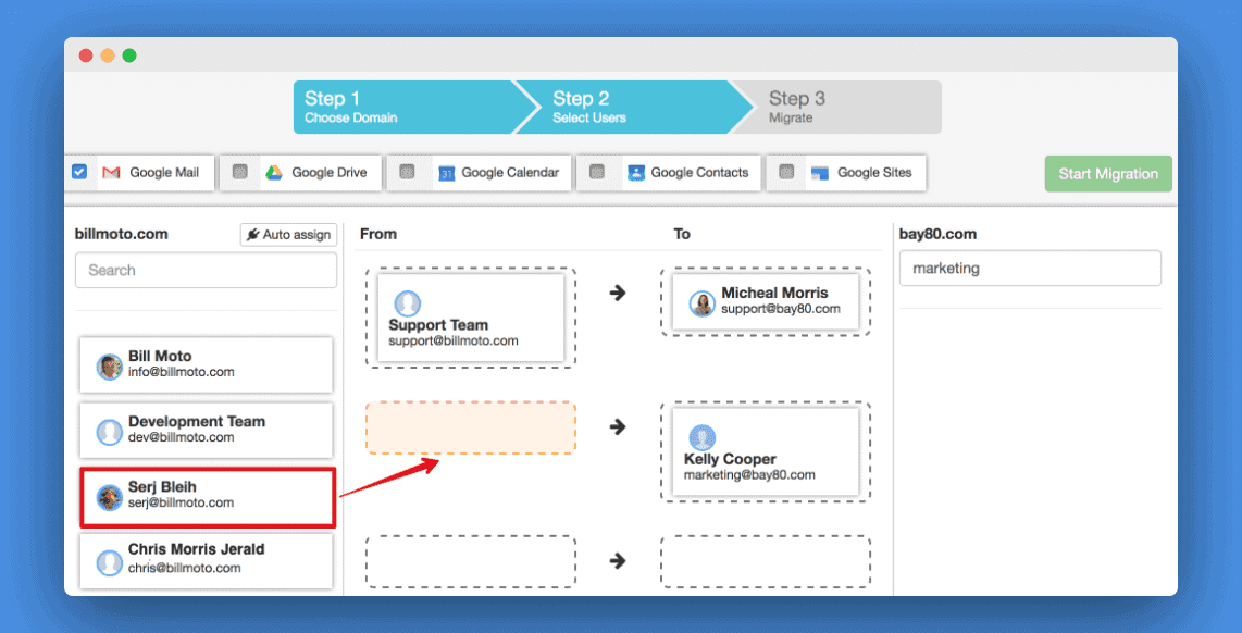 Google Drive migration to Google Workspace