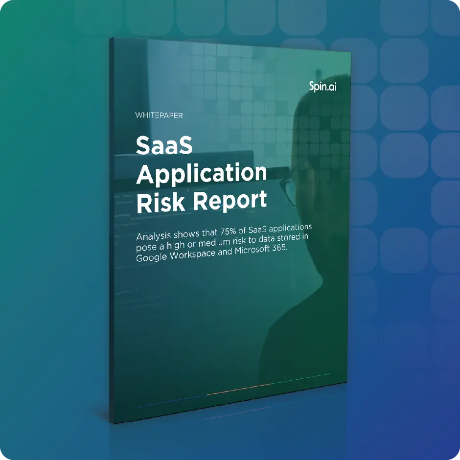 SaaS Application Risk Report