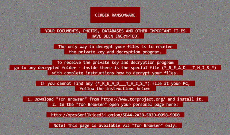 cerber-ransomware | Spin.AI