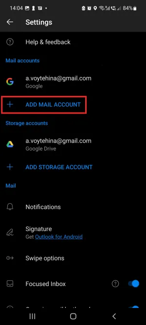 How to Setup Gmail in Outlook: add gmail account