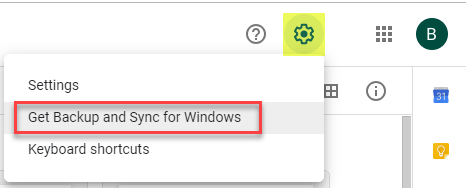 Google Backup & Sync for Windows