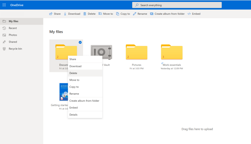 threats to files on onedrive 1