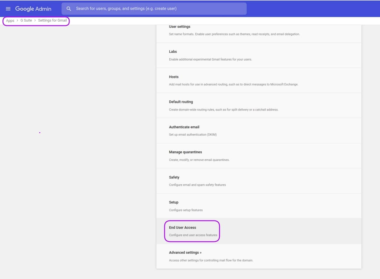 transfer google account IMAP check 3-min