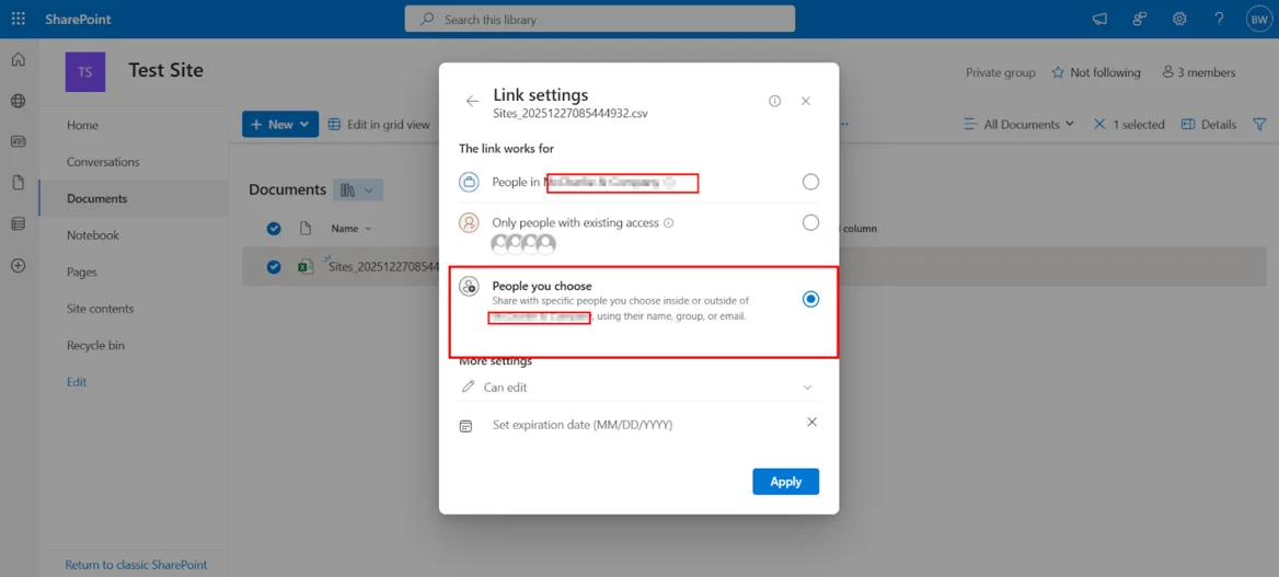 Avoid assigning permissions directly to individual users